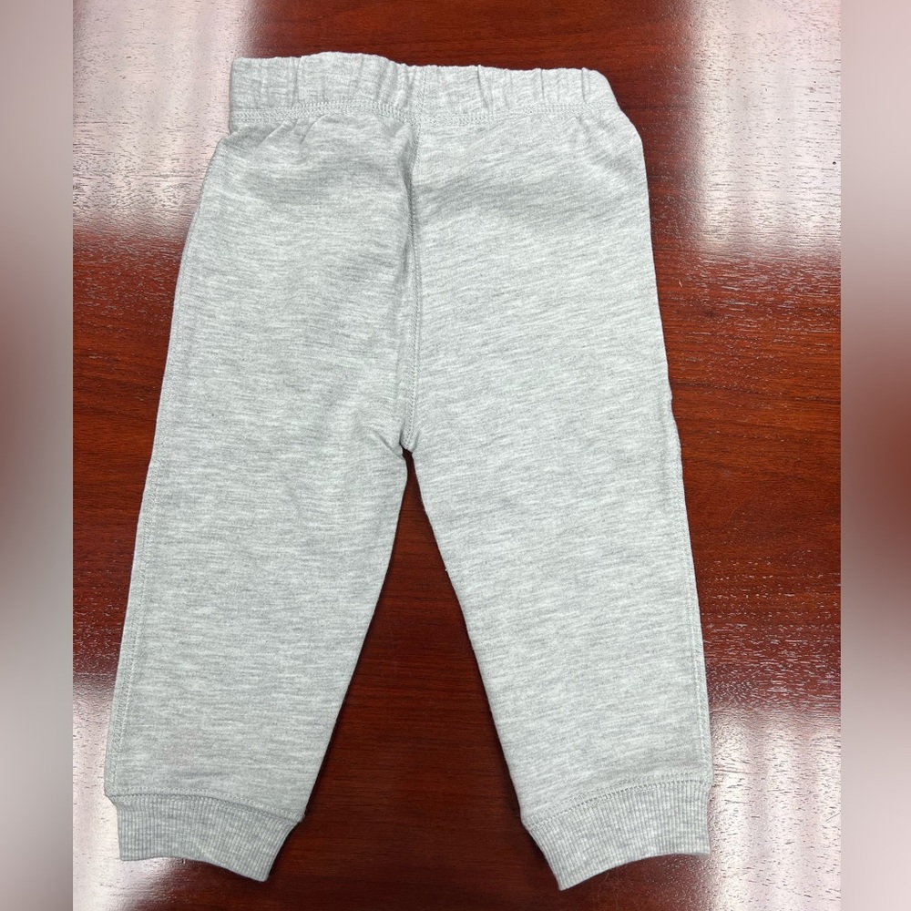 First Impressions Baby Just Awesome T-Shirt and Gray Pants Set Sz 12 months - Picture 6 of 7